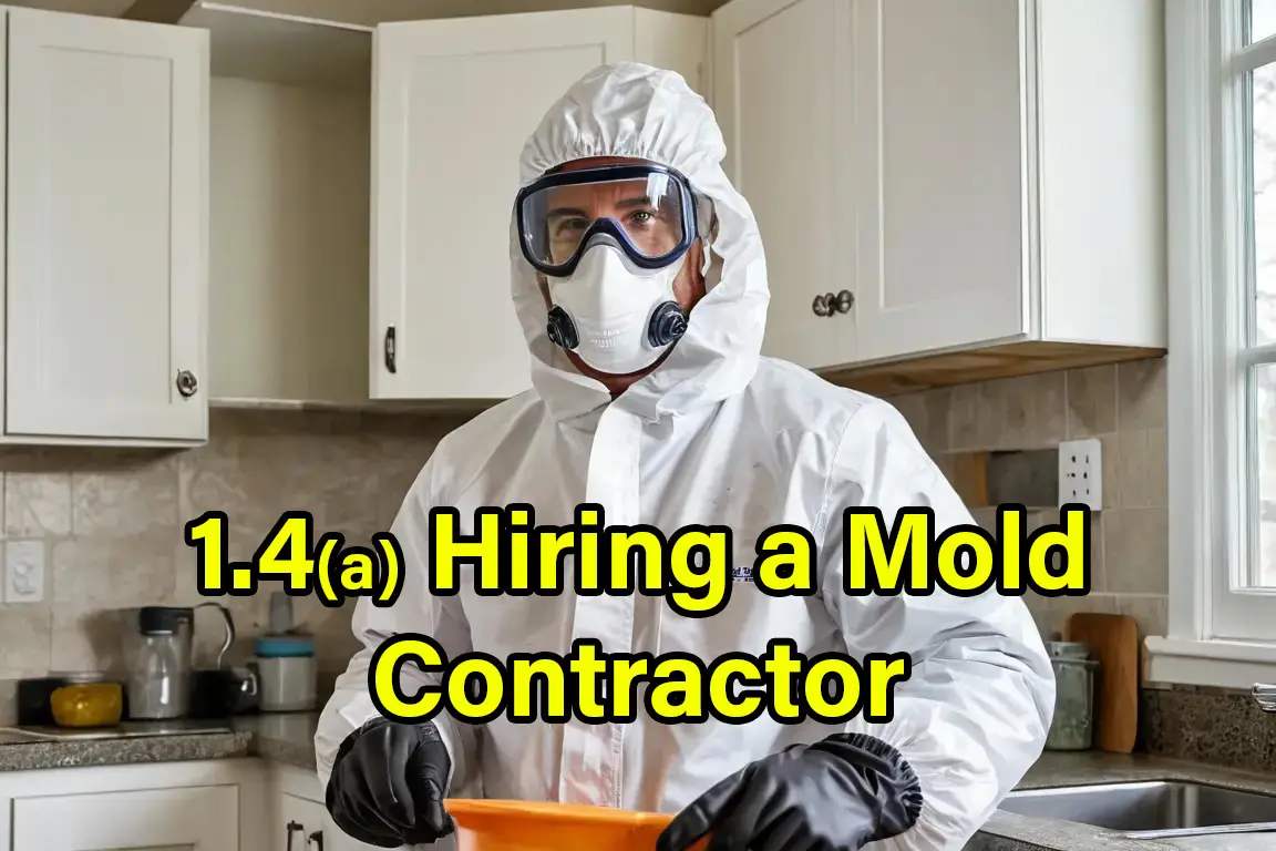 1.4(a) Hiring a Mold Contractor
