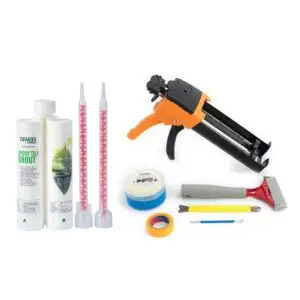 Epoxy Grout & Tools for Tile & Stone, Waterproof, Stain, Mold, Mildew, Crack & Chemical Resistant for Floor & Wall, Ready to Use, Easy to Apply