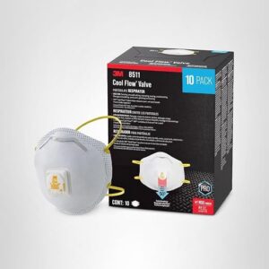 🥉- 3M N95 Respirator 8511, Cool Flow Valve, Advanced Filter Media