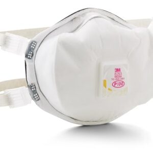 🥈- 3M Disposable Particulate Cup Respirator 8293 P100 with Cool Flow Exhalation Valve